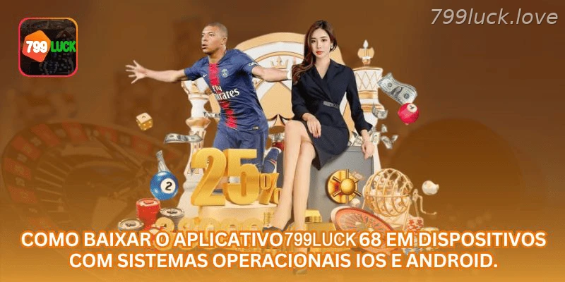 Orientações de 799LUCK para navegação mobile e controle de saldo
